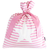 CLASSIC STRIPE CHRISTMAS STOCKING / PINK