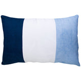 FLAG STRIPE NAVY/  LIGHT BLUE CUSHION COVER