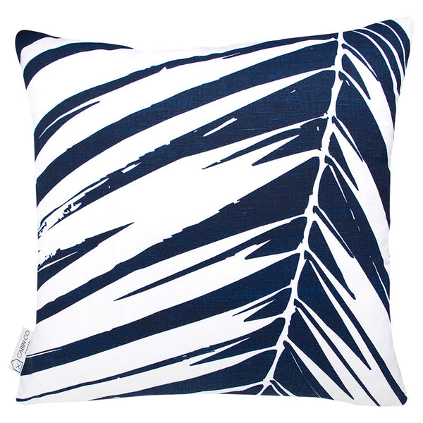 PALM BEACH CUSHION COVER - NAVY