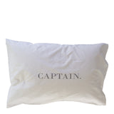 CAPTAIN / FIRST MATE PILLOWCASE SET